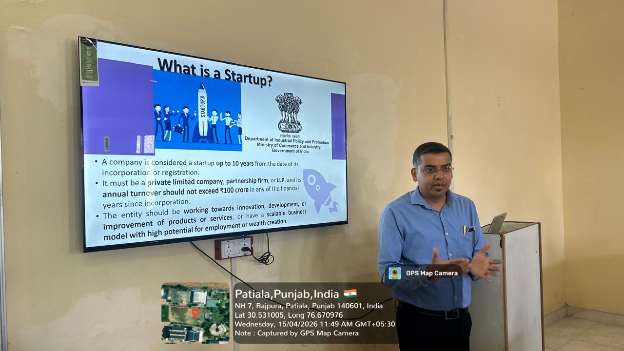 Workshop on Raising Capital and Finance Management for Start-ups